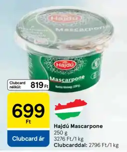 Tesco Hajdú Mascarpone ajánlat