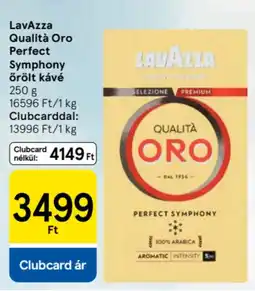 Tesco LavAzza Qualità Oro Perfect Symphony őrölt kávé ajánlat