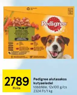 Tesco Pedigree alutasakos kutyaeledel ajánlat
