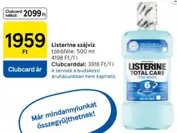 Tesco Listerine szájvíz ajánlat
