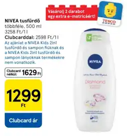 Tesco NIVEA tusfürdő ajánlat