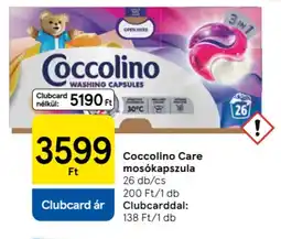 Tesco Coccolino Care mosókapszula ajánlat