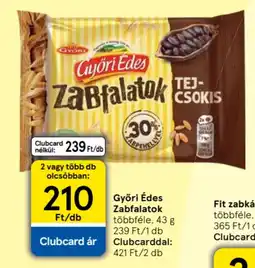 Tesco Győri Edes Zabfalatok ajánlat