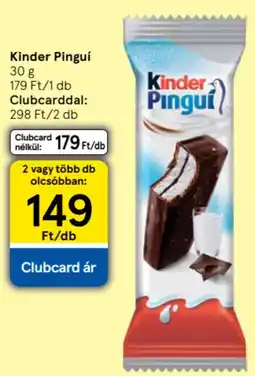 Tesco Kinder Pinguí ajánlat
