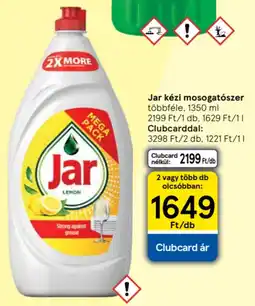 Tesco Jar kézi mosogatószer ajánlat