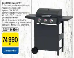 Tesco Landmann gázgrill ajánlat