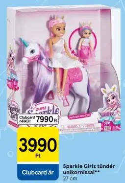 Tesco Sparkle Girlz tündér unikornissal ajánlat
