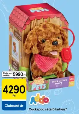 Tesco Addo Cockapoo sétáló kutyus ajánlat