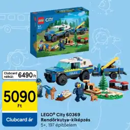 Tesco LEGO City 60369 Rendőrkutya-kiképzés ajánlat