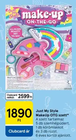 Tesco Just My Style MakeUp OTG szett ajánlat