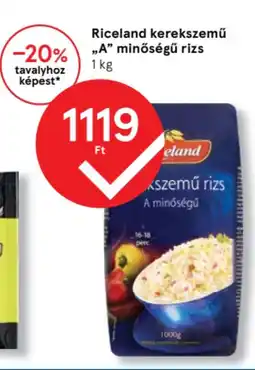 Tesco Riceland kerekszemű "A" minőségű rizs ajánlat