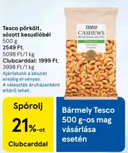 Tesco Bármely Tesco mag erejéig érvényes ajánlat