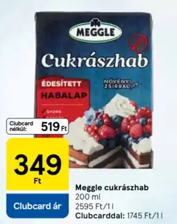 Tesco Meggle cukrászhab ajánlat