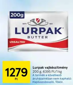 Tesco Lurpak vajkészítmény ajánlat