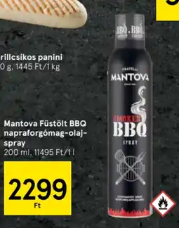 Tesco Mantova Füstölt BBQ napraforgómag-olaj-spray ajánlat