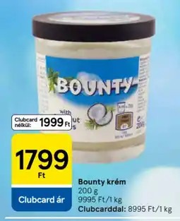Tesco Bounty krém ajánlat