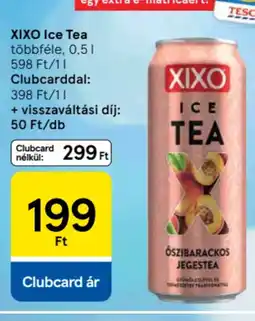 Tesco Xixo ice tea ajánlat