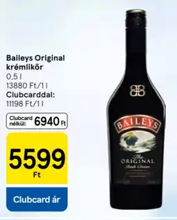 Tesco Baileys original krémlikőr ajánlat