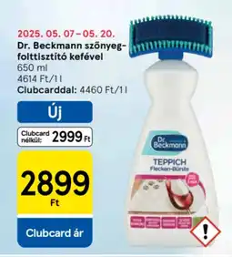 Tesco Beckmann szőnyeg- folttisztító kefével ajánlat