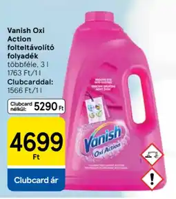 Tesco Vanish Oxi Action folteltávolító folyadék ajánlat