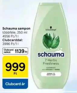 Tesco Schauma sampon ajánlat