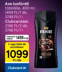 Tesco Axe tusfürdő ajánlat