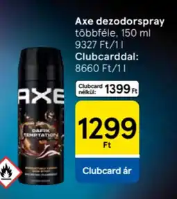 Tesco Axe dezodorspray ajánlat