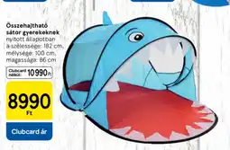 Tesco Összehajtható sátor gyerekeknek ajánlat