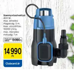 Tesco Szennyvízszivattyú ajánlat