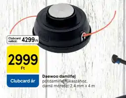 Tesco Daewoo damilfej ajánlat
