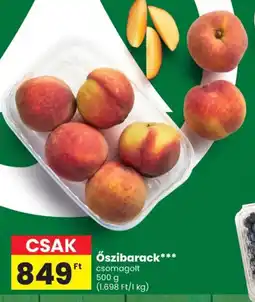 Spar Őszibarack ajánlat