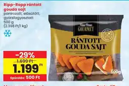Spar Ripp-Ropp rántott gouda sajt ajánlat