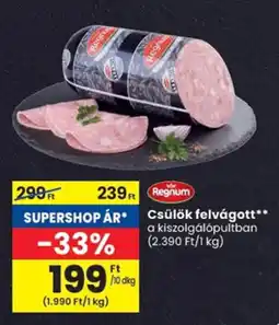Spar Regnum Csülök felvágott ajánlat