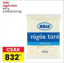 Spar Tolle rögös túró ajánlat