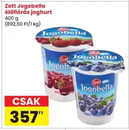 Spar Zott jogobella élőflórás joghurt ajánlat