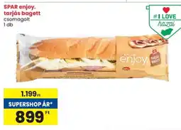 Spar Spar enjoy. tarjás bagett ajánlat