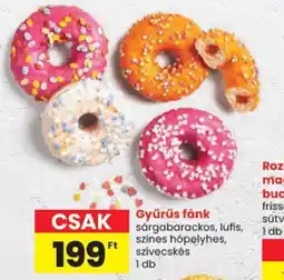 Spar Gyűrűs fánk ajánlat