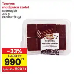 Spar Tornyos madjarica szelet ajánlat