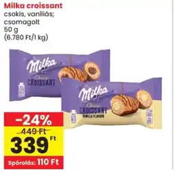 Spar Milka croissant ajánlat