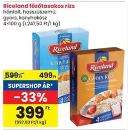 Spar Riceland főzőtasakos rizs ajánlat