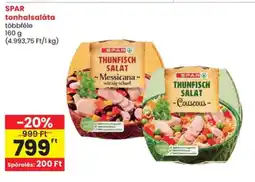 Spar Spar tonhalsaláta ajánlat