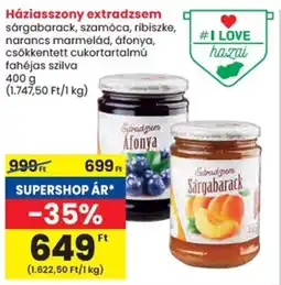 Spar Háziasszony extradzsem ajánlat