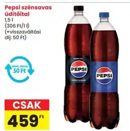 Spar Pepsi szénsavas üdítőital ajánlat