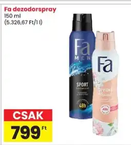 Spar Fa dezodorspray ajánlat