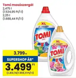 Spar Tomi mosószergél ajánlat