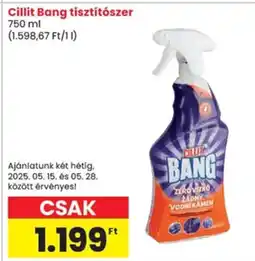 Spar Cillit Bang tisztítószer ajánlat