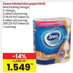Spar Zewa háztartási papírtörlő ajánlat