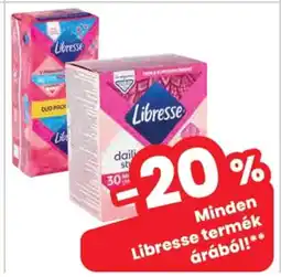 Spar Minden Libresse termék árából! ajánlat