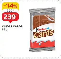 Auchan Kinder cards ajánlat