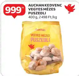Auchan Auchan kedvenc vegyes mézes puszedli ajánlat